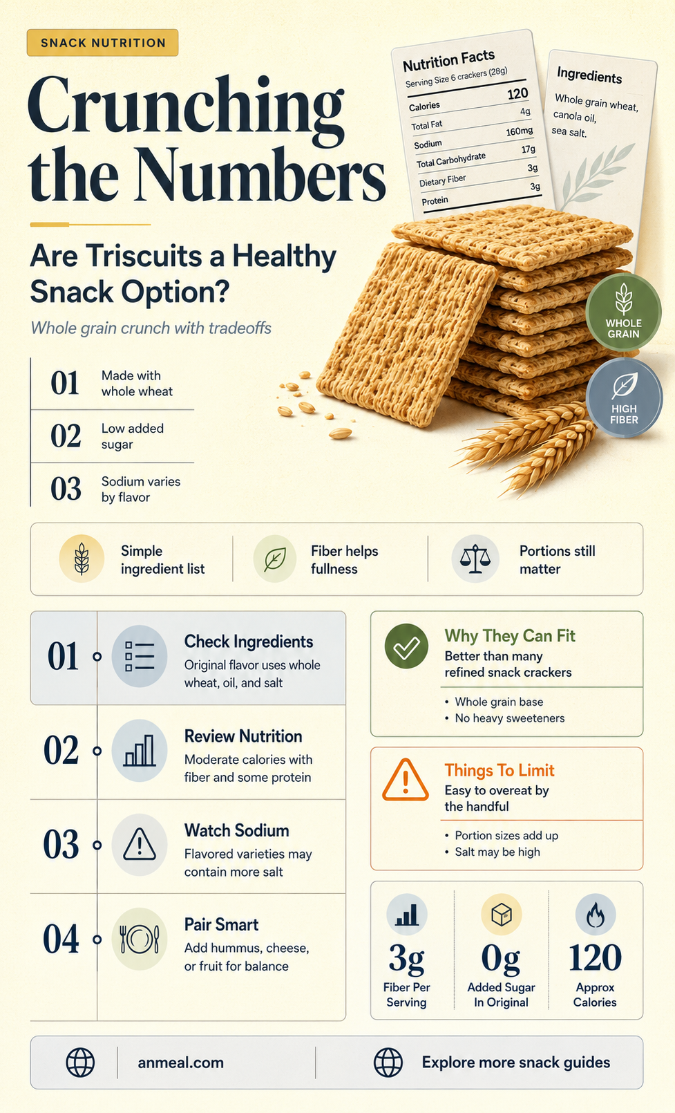 are triscuits a healthy snack