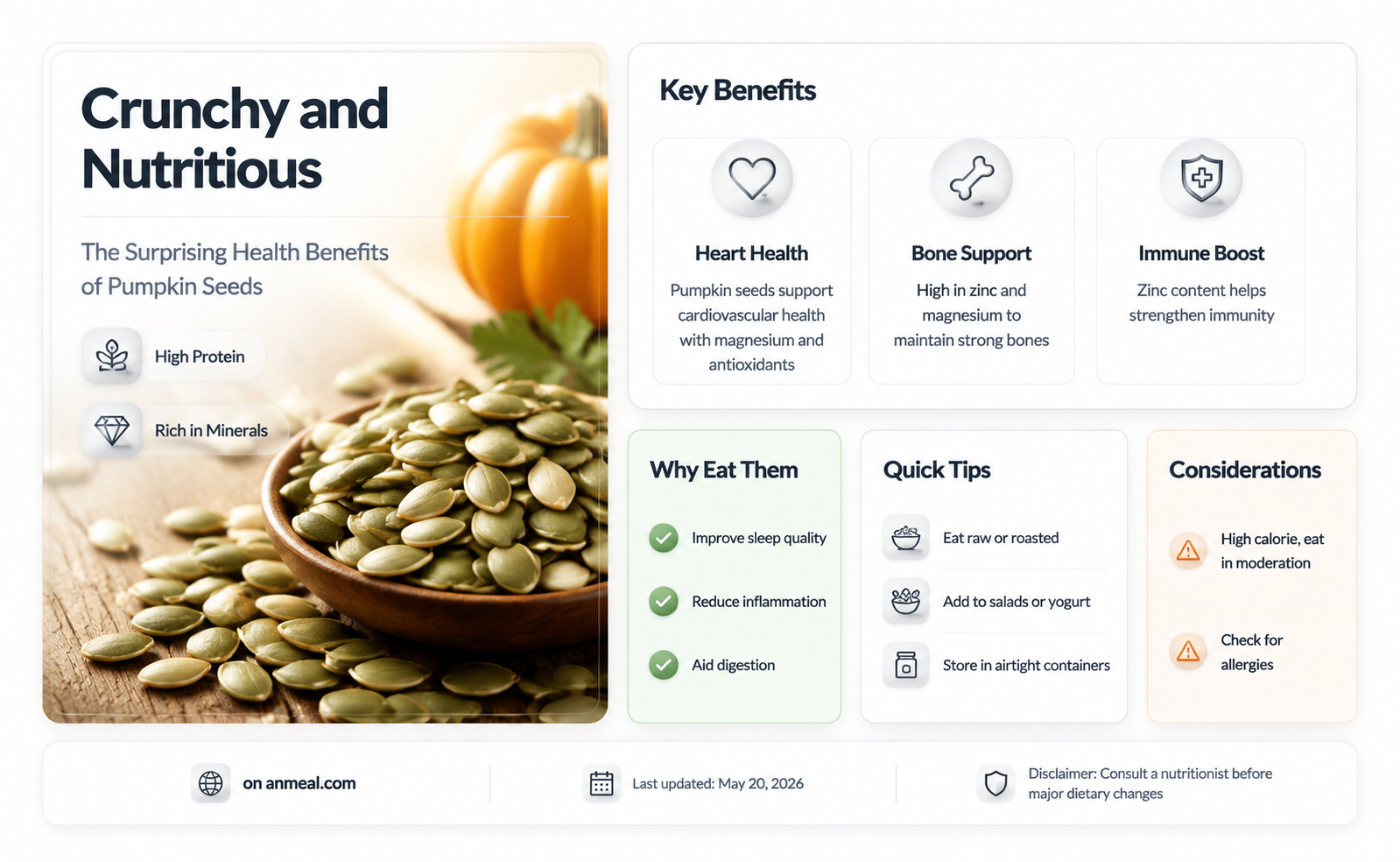 are pumpkin seeds a healthy snack