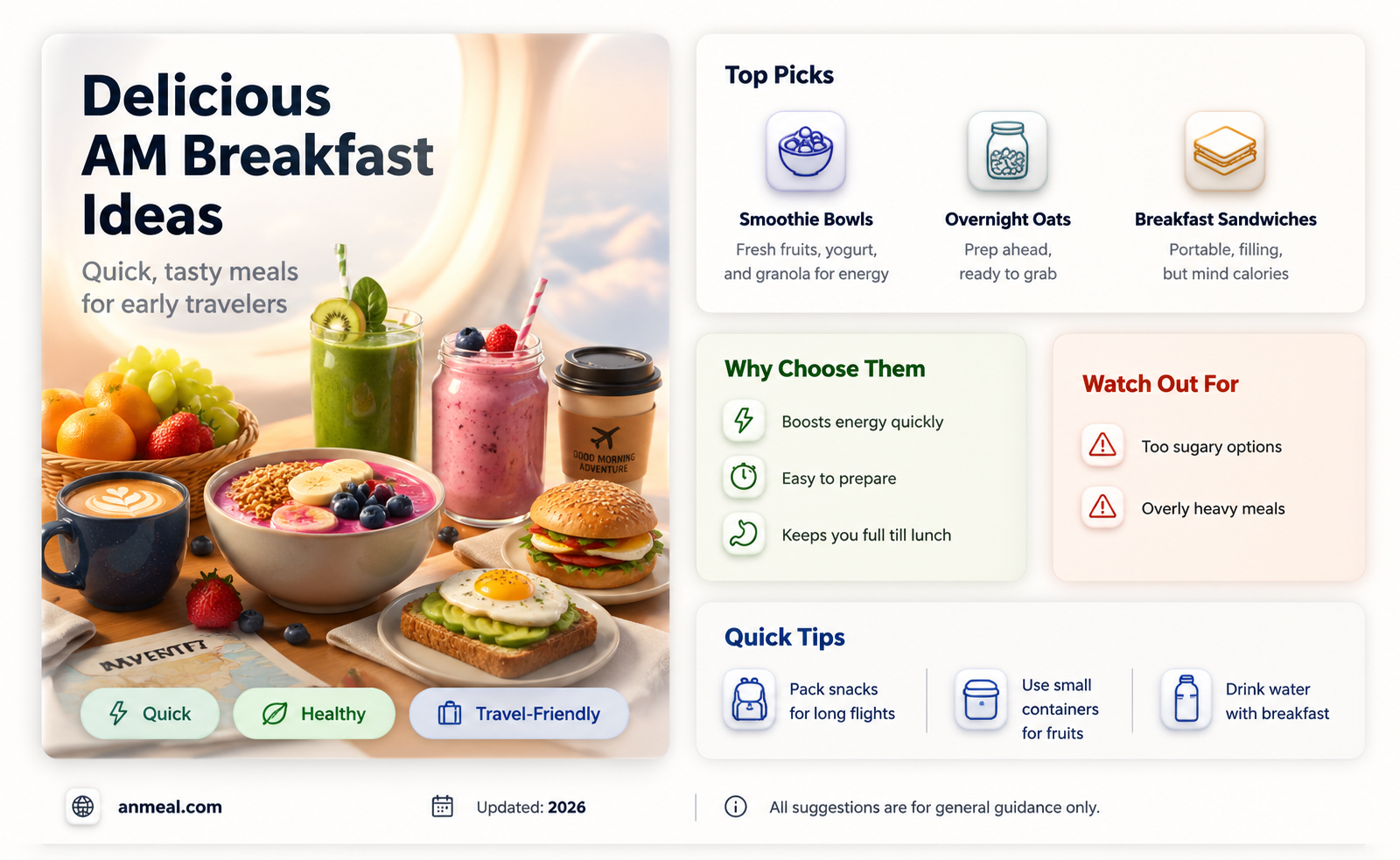 am flight breakfast
