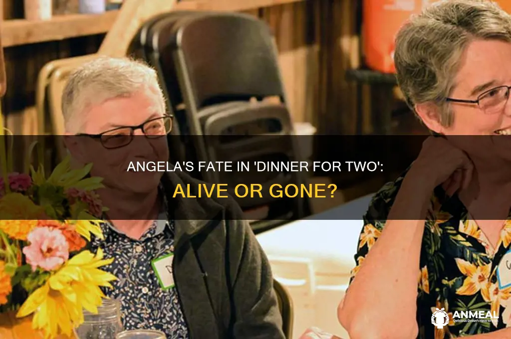 did angela die in dinner for two