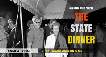 Betty Ford's Decision: Did She Cancel the State Dinner?