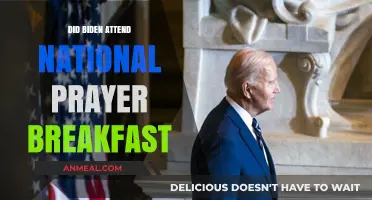 Biden's Attendance at the National Prayer Breakfast