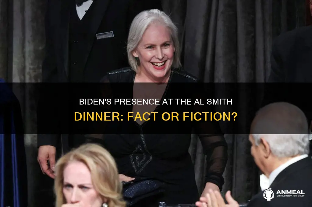 did biden attend the al smith dinner
