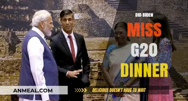 Biden's G20 Absence: Missed Dinner Sparks Global Speculation