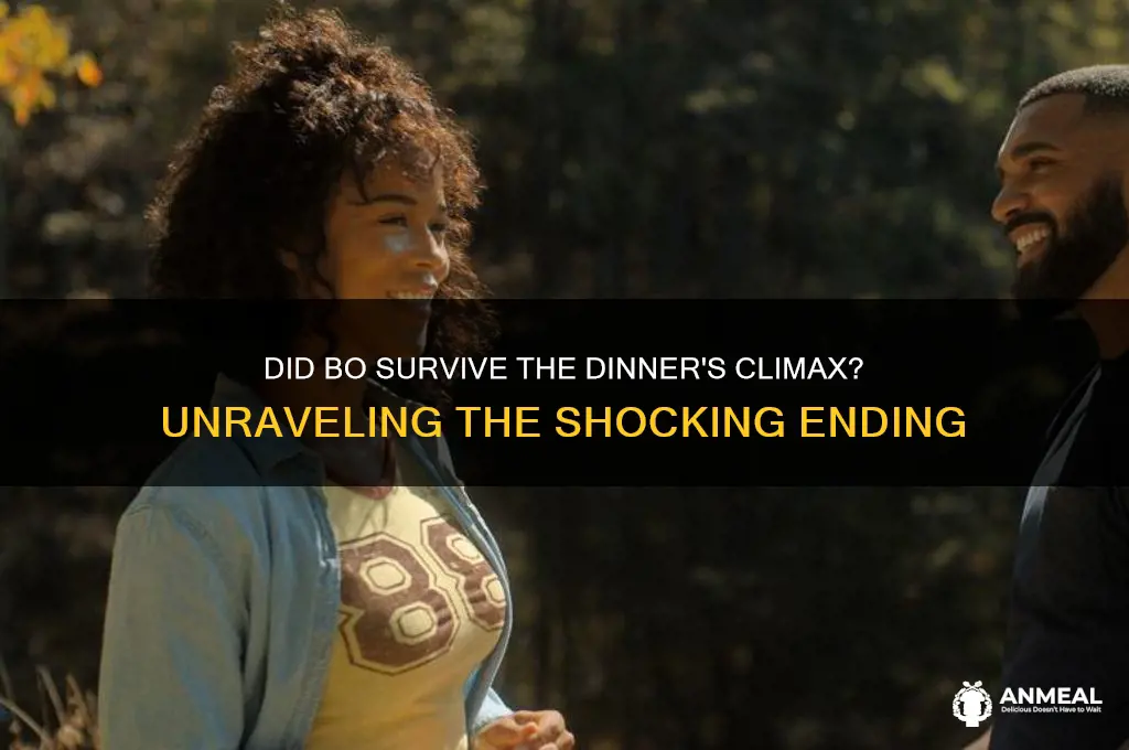 did bo die at the end of the dinner