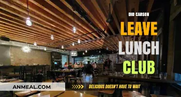 Carson's Departure: The Untold Story of Lunch Club Dynamics