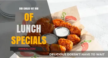 Chili's Menu Shake-Up: Lunch Specials Disappear?