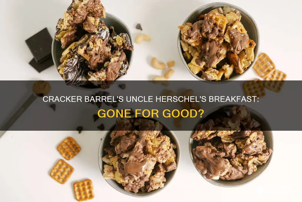 did cracker barrel get rid of uncle herschel