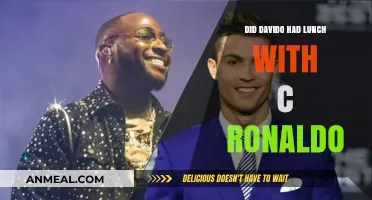 Davido and Ronaldo: A Tale of Two Lunches