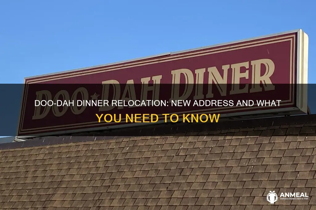 did doo-dah dinner change location