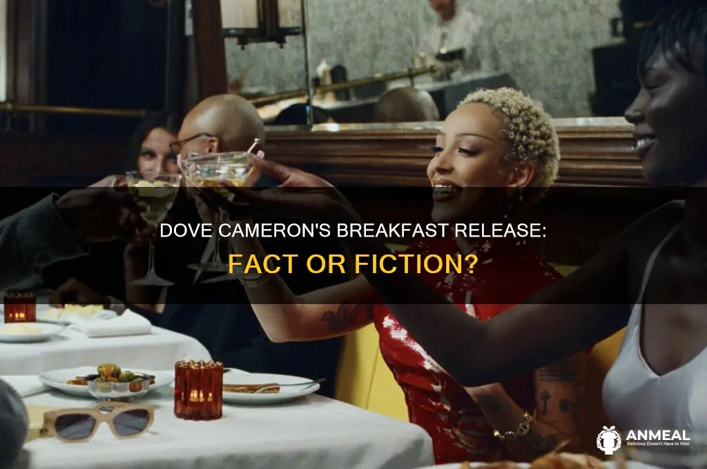 did dove cameron release breakfast