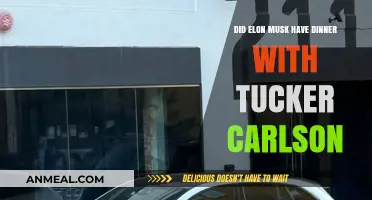Elon Musk and Tucker Carlson: Did They Share a Dinner?