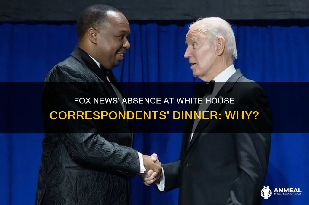 did fox news go to white house correspondents dinner