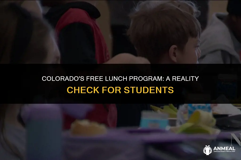 did free lunch pass in colorado