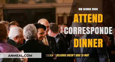 George Bush's Absence: The White House Correspondents' Dinner Mystery