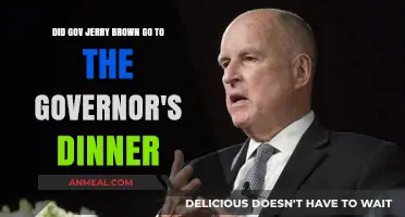 Governor Jerry Brown's Attendance at the Governor's Dinner: Fact or Fiction?