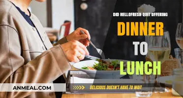 HelloFresh Shifts Focus: No More Lunch, Dinner Only Now?