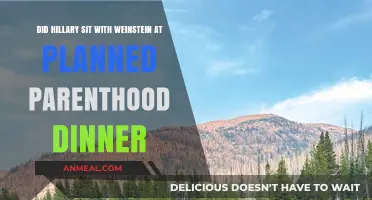 Hillary Clinton's Seating Choice at Planned Parenthood Dinner with Weinstein