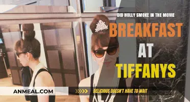 Holly Golightly's Smoking in Breakfast at Tiffany's