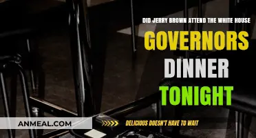 Jerry Brown's Absence at Tonight's White House Governors Dinner