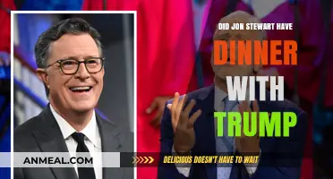 Jon Stewart and Trump: Did They Share a Dinner?