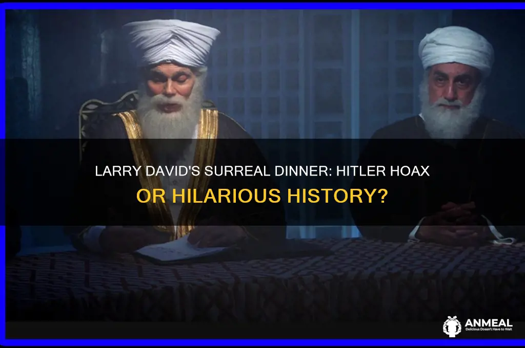 did larry david have dinner with hitler