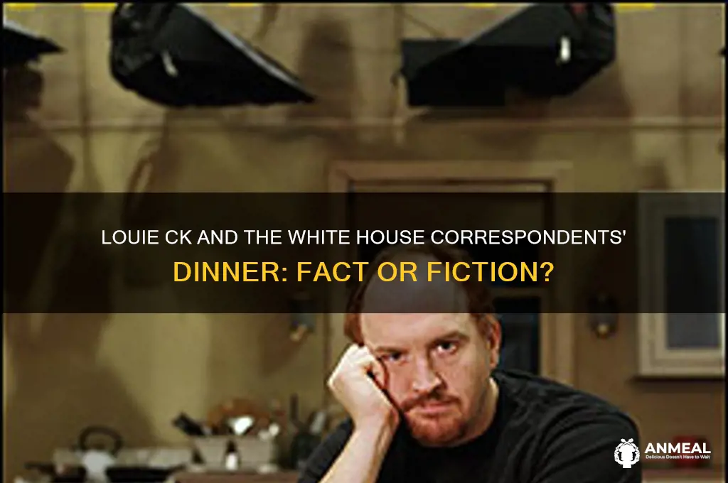 did louie ck do corrrespondents dinner