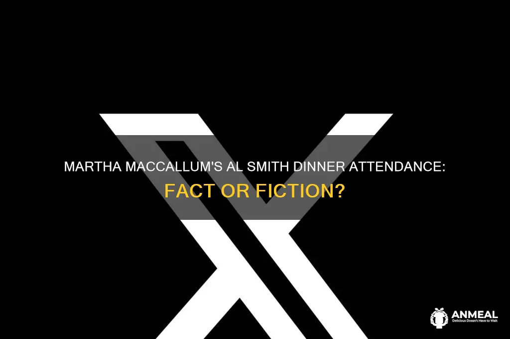 did martha maccallum attend al smith dinner