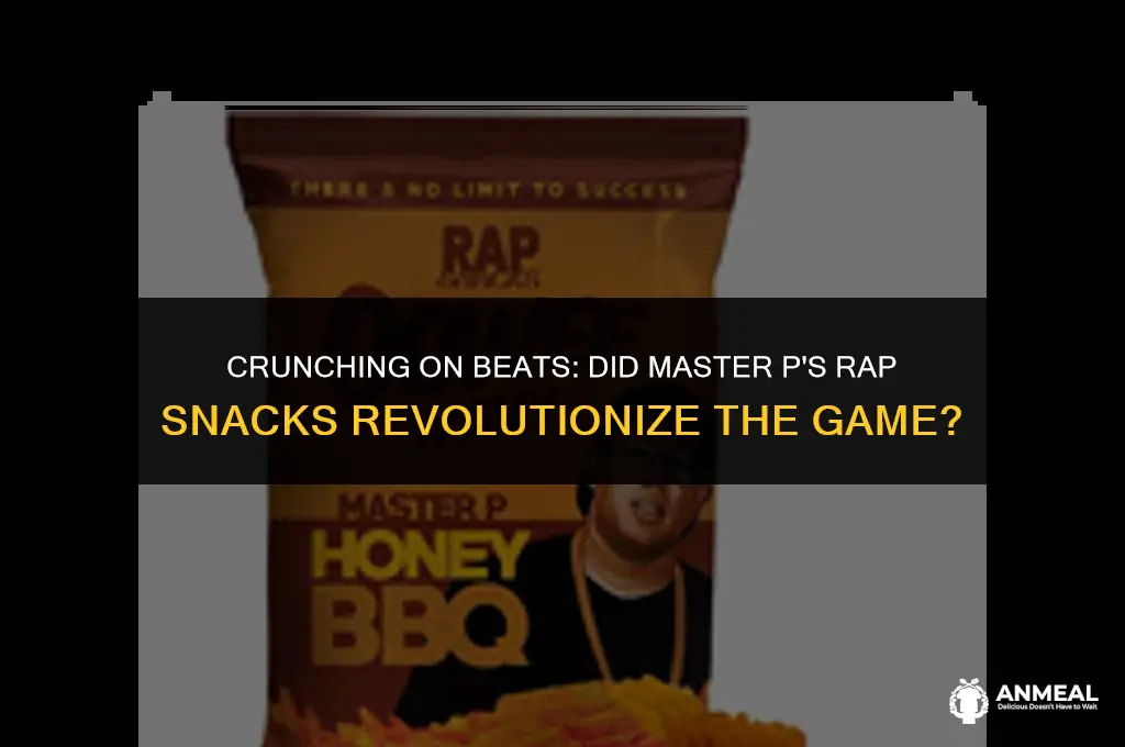 did master p make rap snacks