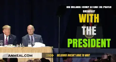 Melania Trump: Attending Prayer Breakfast with President?