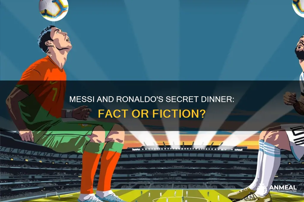 did messi and ronaldo have dinner