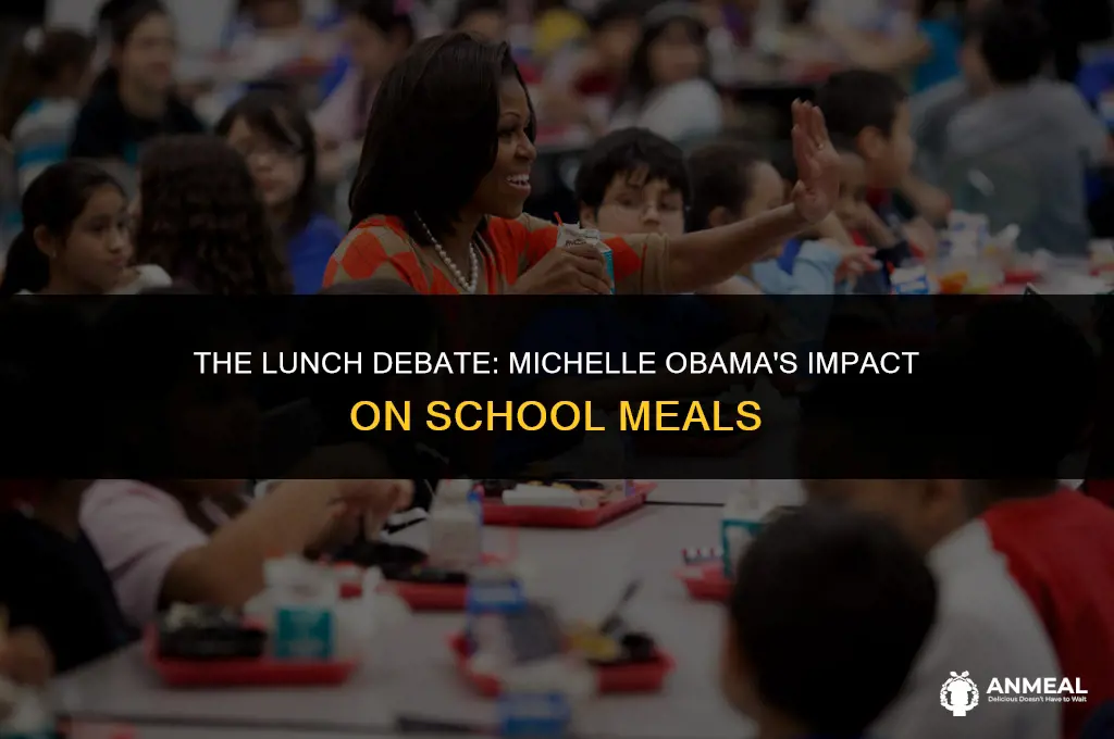 did mrs obama ruin lunch