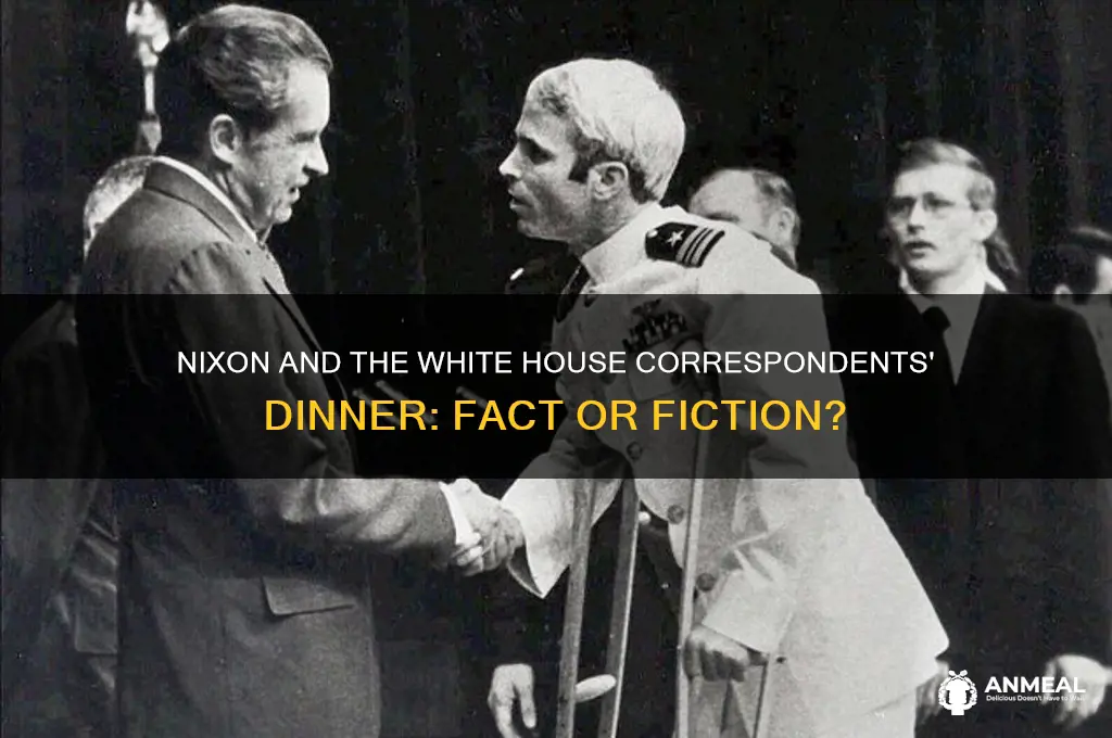 did nixon attend correspondent dinner