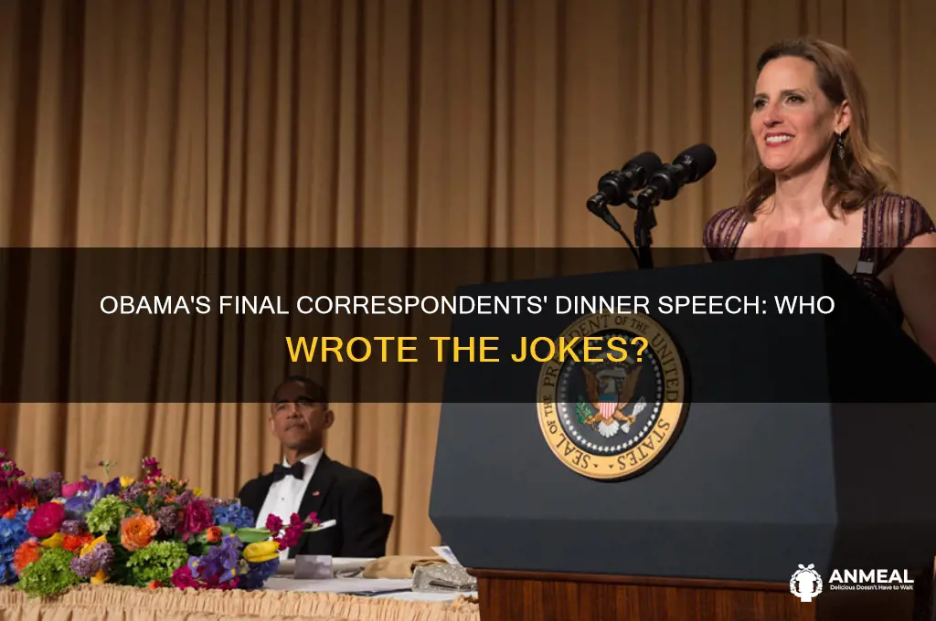 did obama write his last correspondent