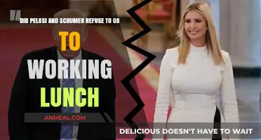 Pelosi and Schumer's Alleged Refusal to Attend Working Lunch Sparks Controversy