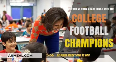 President Obama's Historic Lunch with College Football Champs