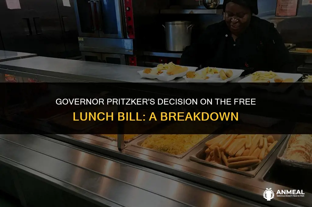 did pritzker sign the free lunch bill