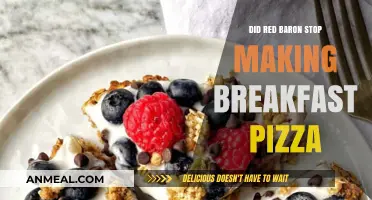 Breakfast Pizza No More: Red Baron's Menu Change