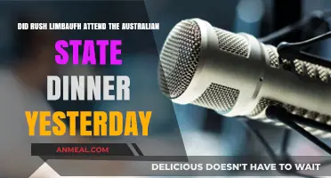 Rush Limbaugh’s Absence: Australian State Dinner Mystery Unpacked