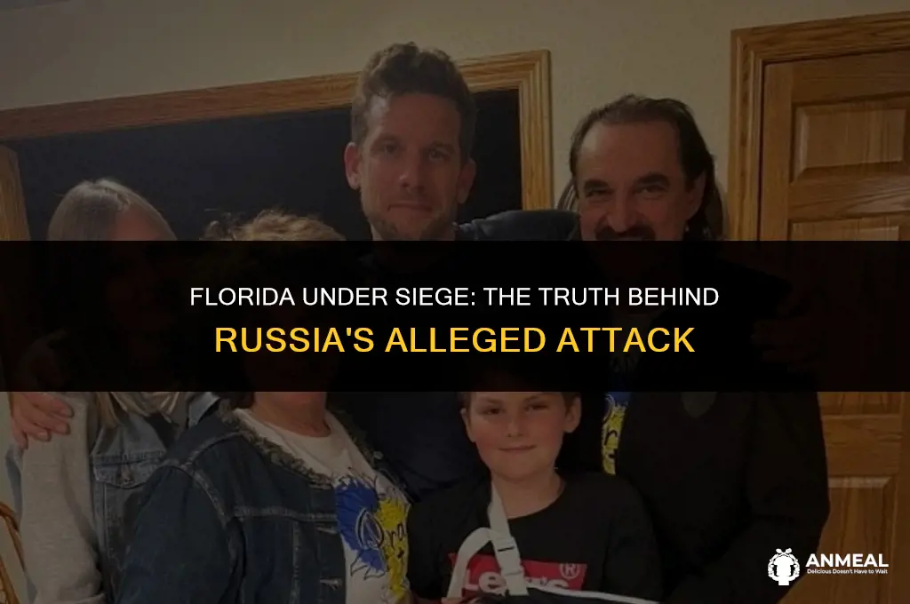 did russia lunch a bomb to florida