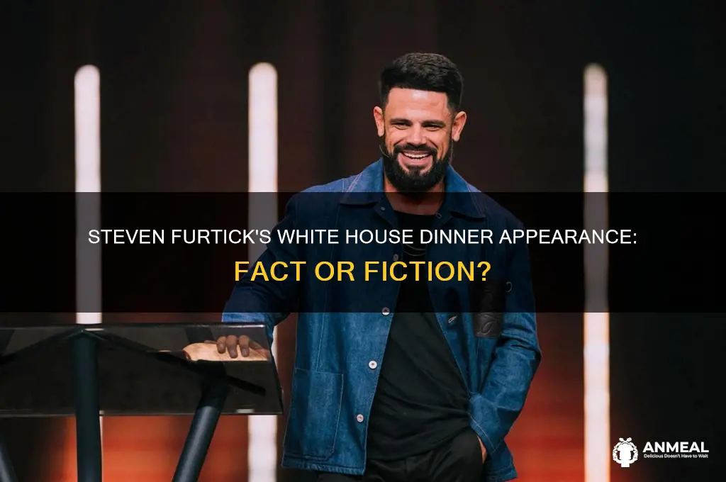 did steven furtick attend whitehouse dinner last night