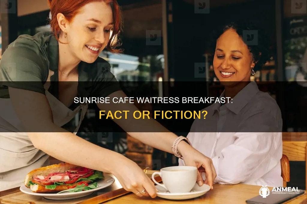 did sunrise cafe waitress breakfast