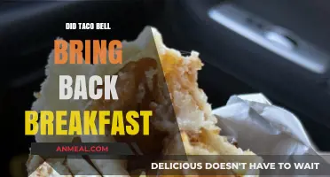 Taco Bell Revives Breakfast — What's New?