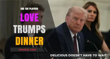 Players' Reactions to Trump's Dinner: Love or Indifference?