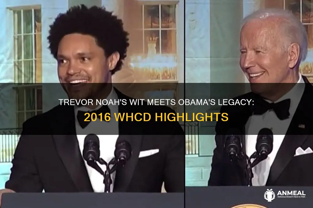 did trevor noah mc barack obama correspondence dinner