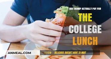 Unraveling the Mystery: Did Trump Really Cover College Lunches?