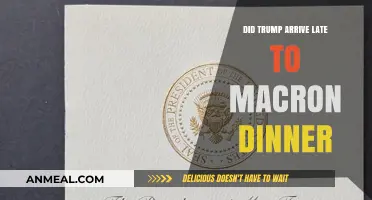 Trump's Late Arrival: Macron Dinner Delayed or Diplomatic Misstep?