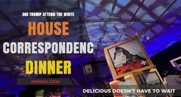 Trump's Absence: The White House Correspondents' Dinner Without Him