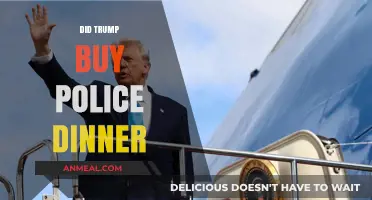 Trump's Police Dinner: Fact-Checking the Controversial Meal Purchase Claims