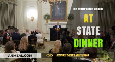 Trump's State Dinner: Alcohol Consumption Speculations and Facts Revealed